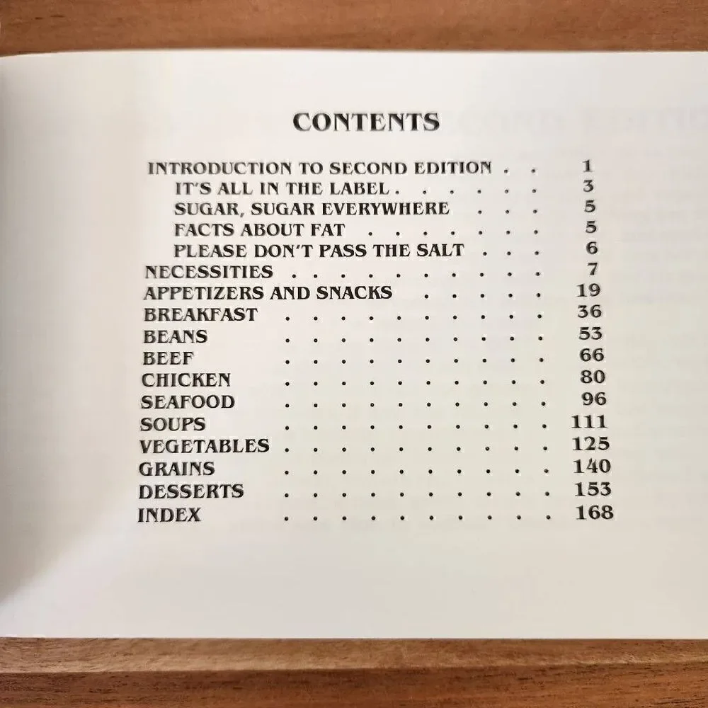 No salt no sugar no fat cookbook bundle of two recipes vintage '90s weight loss